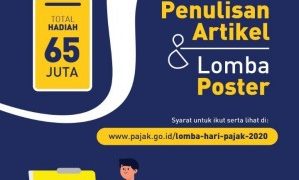 DJP Gelar Lomba Artikel dan Poster Hadiah Puluhan Juta Rupiah