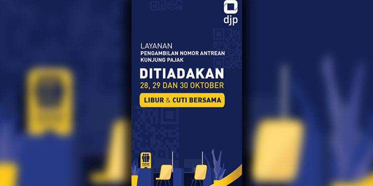 Cuti Bersama, Layanan Tatap Muka DJP Libur 3 Hari