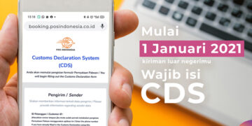 Kirim Paket Pos Luar Negeri Harus Isi CDS