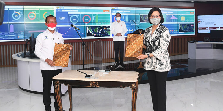 Menteri Keuangan dan Menteri Investasi Tandatangani Nota Kesepahaman Optimalisasi Investasi