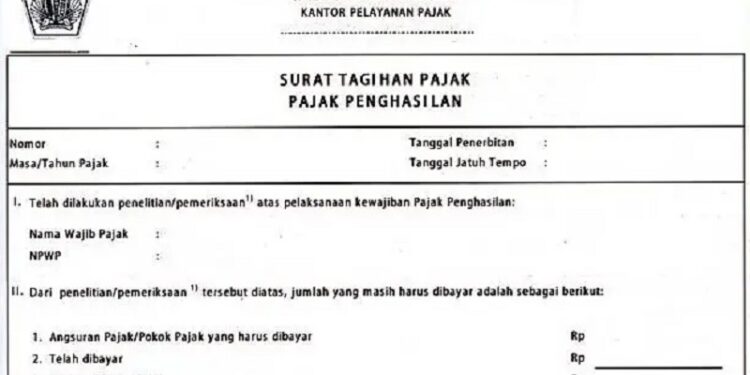 Surat Tagihan Pajak