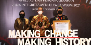 Kemenkeu Raih Predikat WBK dan WBBM