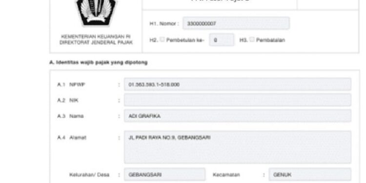 Aturan Terbaru Bupot dan SPT Masa PPh Unifikasi, Cek!