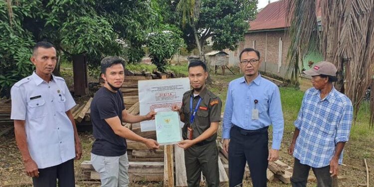 Penagihan Aktif, Kantor Pajak Sita Tanah Rp1 Miliar