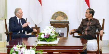 Presiden Jokowi dan Tony Blair Bahas Perencanaan Pemindahan Ibu Kota Baru