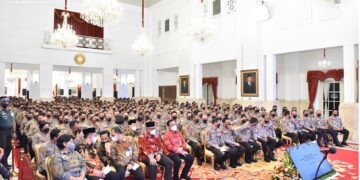 Presiden Jokowi Beri Arahan Kepada Jajaran Polri Hari Ini