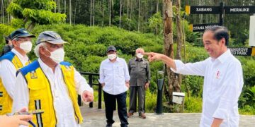 Presiden Jokowi Tinjau Progres Proyek IKN