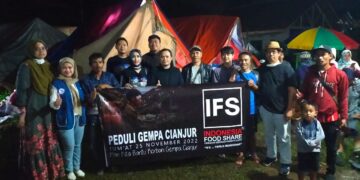 IFS Bantu Korban Gempa Cianjur