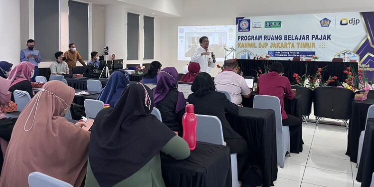 Jadi Proyek Percontohan, UBSI Ikuti Ruang Belajar Pajak