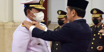 Presiden Jokowi Lantik Yudo Margono sebagai Panglima TNI