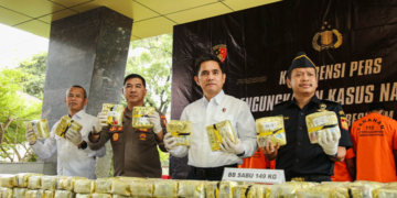 Bea Cukai dan Polri Bongkar Jaringan Peredaran Narkoba Lintas Negara Malaysia-Indonesia