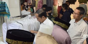 Presiden Jokowi Tinjau Pasar Tanah Abang Hari Ini