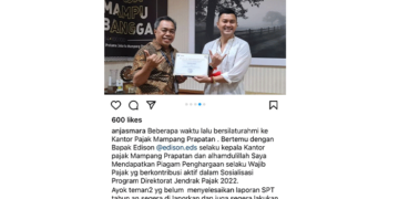 Anjasmara Dapat Apresiasi Kantor Pajak