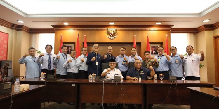 Kanwil DJP Jakarta Barat Audiensi Wali Kota, Tingkatkan Kepatuhan Wajib Pajak