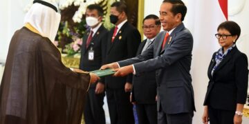 Presiden Jokowi Terima Surat Kepercayaan Sebelas Duta Besar Negara Sahabat