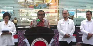 Mahfud MD Bentuk Satgas Usut Transaksi Mencurigakan Rp349 Triliun