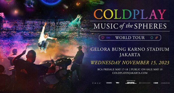 Pajak Hiburan Tiket Konser Coldplay di Jakarta Dinilai Kemahalan