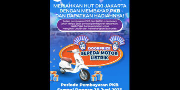 Pemprov DKI Siapkan Hadiah Motor Listrik bagi Pembayar Pajak