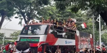Pawai Timnas SEA Games 2023 Apresiasi Para Atlet