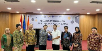 Ratusan Mahasiswa Saksikan Penandatanganan PKS Tax Center Kanwil Jaktim dan Universitas MH Thamrin