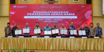 DJP-DJPK dan 113 Pemda Kerja Sama Pajak Pusat Daerah Tahap V