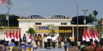 Presiden Jokowi Resmikan SPAM Regional Mebidang Siap Suplai 88.000 Rumah Tangga