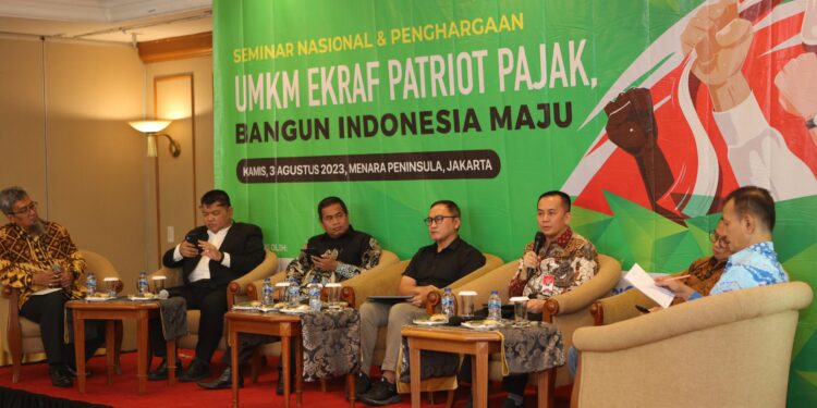 Indonesia Maju, UMKM Ekraf Jadi Patriot Pajak