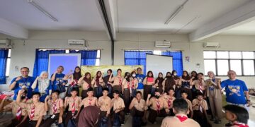 Ratusan Pelajar SMPN 7 Jakarta Antusias Ikuti Tax Goes to School
