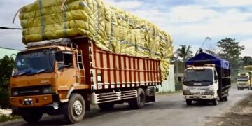Sebanyak 60 Truk ODOL Kena Razia di Tol Surabaya-Gempol