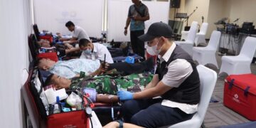 Peringati HORI Ke-77, Kanwil DJP Jakbar Adakan Donor Darah