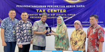 Tandatangani PKS, Kanwil DJP Jaktim dan Urindo Bentuk Tax Center