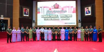 Sebanyak 37 Perwira Tinggi TNI Naik Pangkat