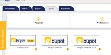 Aplikasi E-Bupot PPh 21/26 Sudah Tersedia di DJP Online