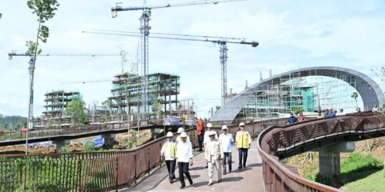 Presiden Jokowi Optimistis Upacara HUT Ke-79 RI Digelar di IKN