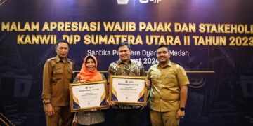 Pemkab Sergai Raih Penghargaan Kanwil DJP Sumut II