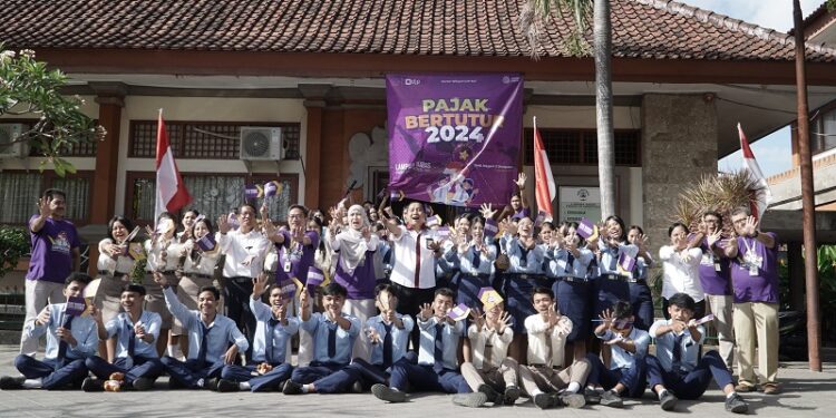 Pajak Bertutur 2024, Kanwil DJP Bali Bikin Serentak di 12 Sekolah