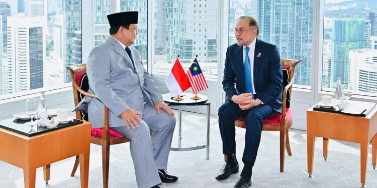 Presiden Prabowo dan PM Anwar Ibrahim Perkuat Kerja Sama Indonesia-Malaysia
