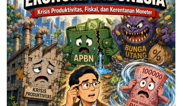 Komik: Triple Krisis Struktural Ekonomi Indonesia