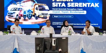 Tiga Kanwil DJP Jabar Gelar Pekan Sita Serentak 2026, Sita 288 Aset Rp54 Miliar