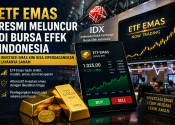 ETF Emas Resmi Meluncur di Bursa Efek Indonesia, Investasi Emas Kini Bisa Diperdagangkan Layaknya Saham