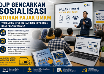 DJP Gencarkan Sosialisasi Aturan Pajak UMKM, Tekankan Kemudahan dan Kepastian bagi Pelaku Usaha