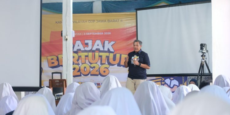 Pajak Bertutur 2026 Kanwil DJP Jawa Barat II, Kenalkan Peran Pajak Pada 100 Siswa MTs Miftahul Huda