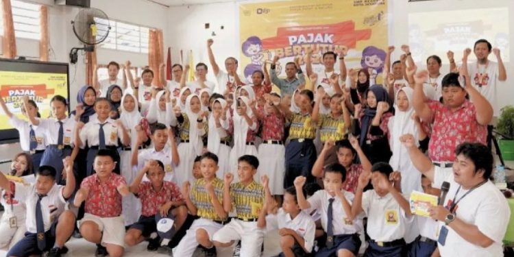 Kanwil DJP Papua dan Maluku Gelar Pajak Bertutur kepada 23 Lembaga Pendidikan
