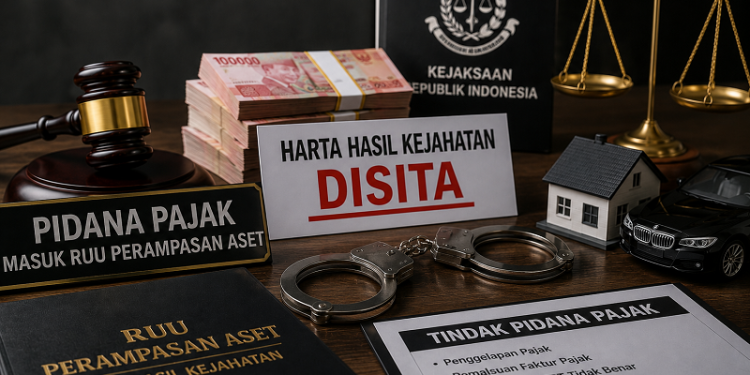 Pidana Pajak Masuk RUU Perampasan Aset, Harta Hasil Kejahatan Disita