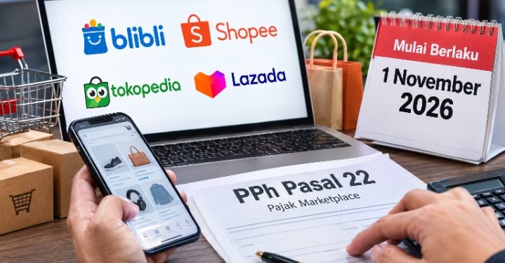 Pemerintah Siapkan Pajak Marketplace, Berlaku Mulai 1 November 2026