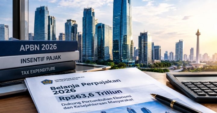 Belanja Perpajakan 2026 Diproyeksikan Rp563,6 Triliun