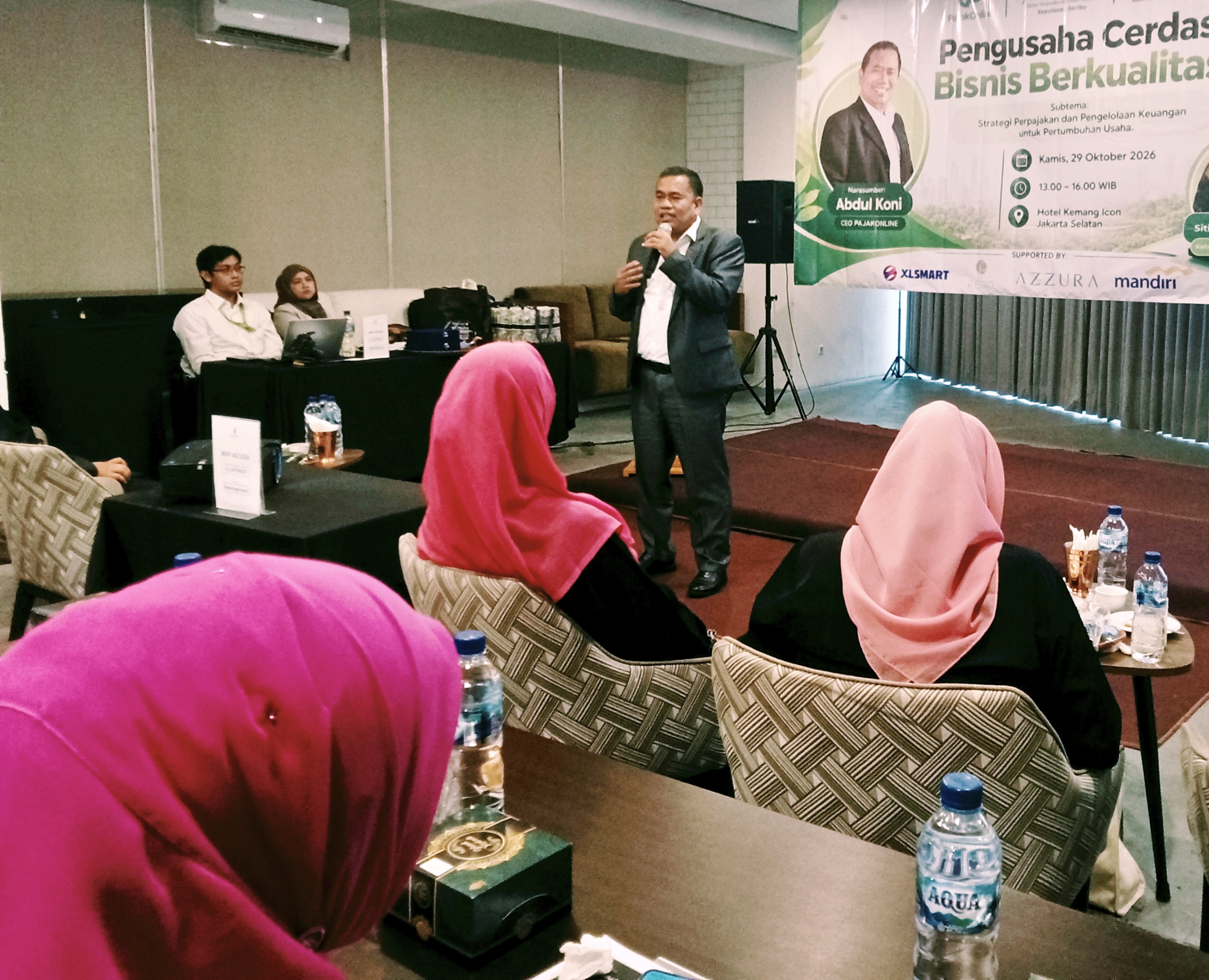 Abdul Koni: Patuh Pajak, Pencatatan Pembukuan dan Arus Kas Bikin Bisnis Naik Kelas